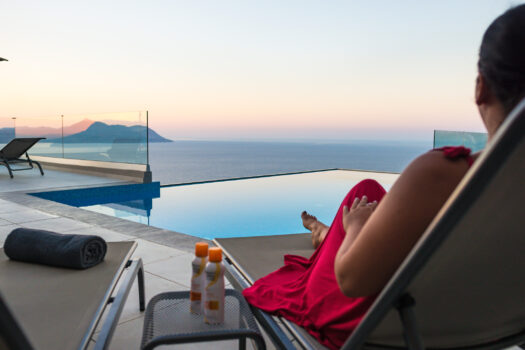 Breathtaking view in Plaka near Almyrida