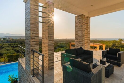 Villa in Sissi with amazing view