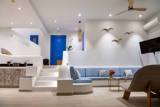 Luxurious Cycladic-Style Villa Complex with Breathtaking Panoramic Views and Heated Infinity Pool