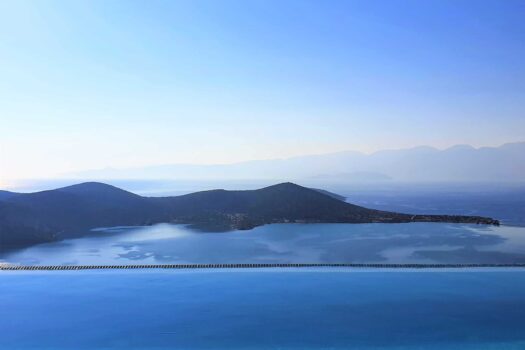 Luxurious Cycladic-Style Villa Complex with Breathtaking Panoramic Views and Heated Infinity Pool